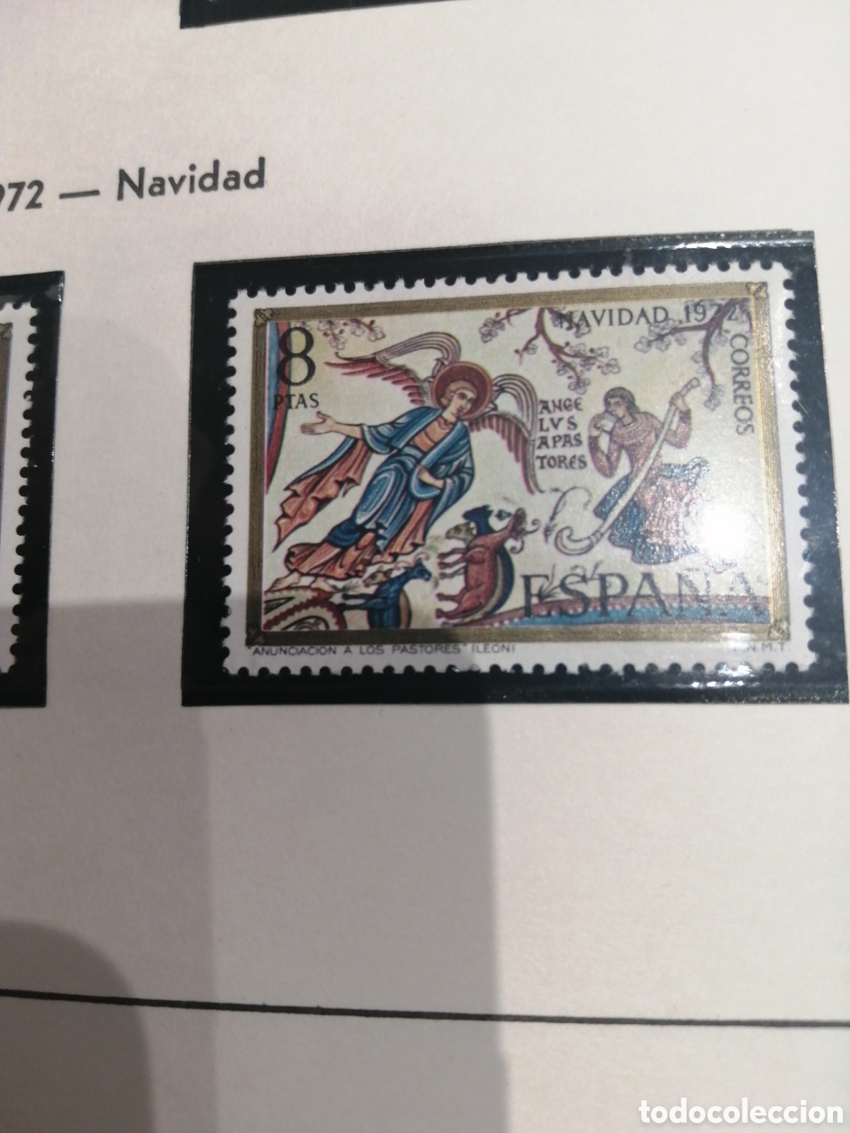 Sellos: Sello Navidad 1972 Espa&ntilde;a perfecto estado