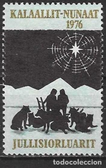 Sellos: Groenlandia 1976 - Vi&ntilde;eta para Navidad - MNG