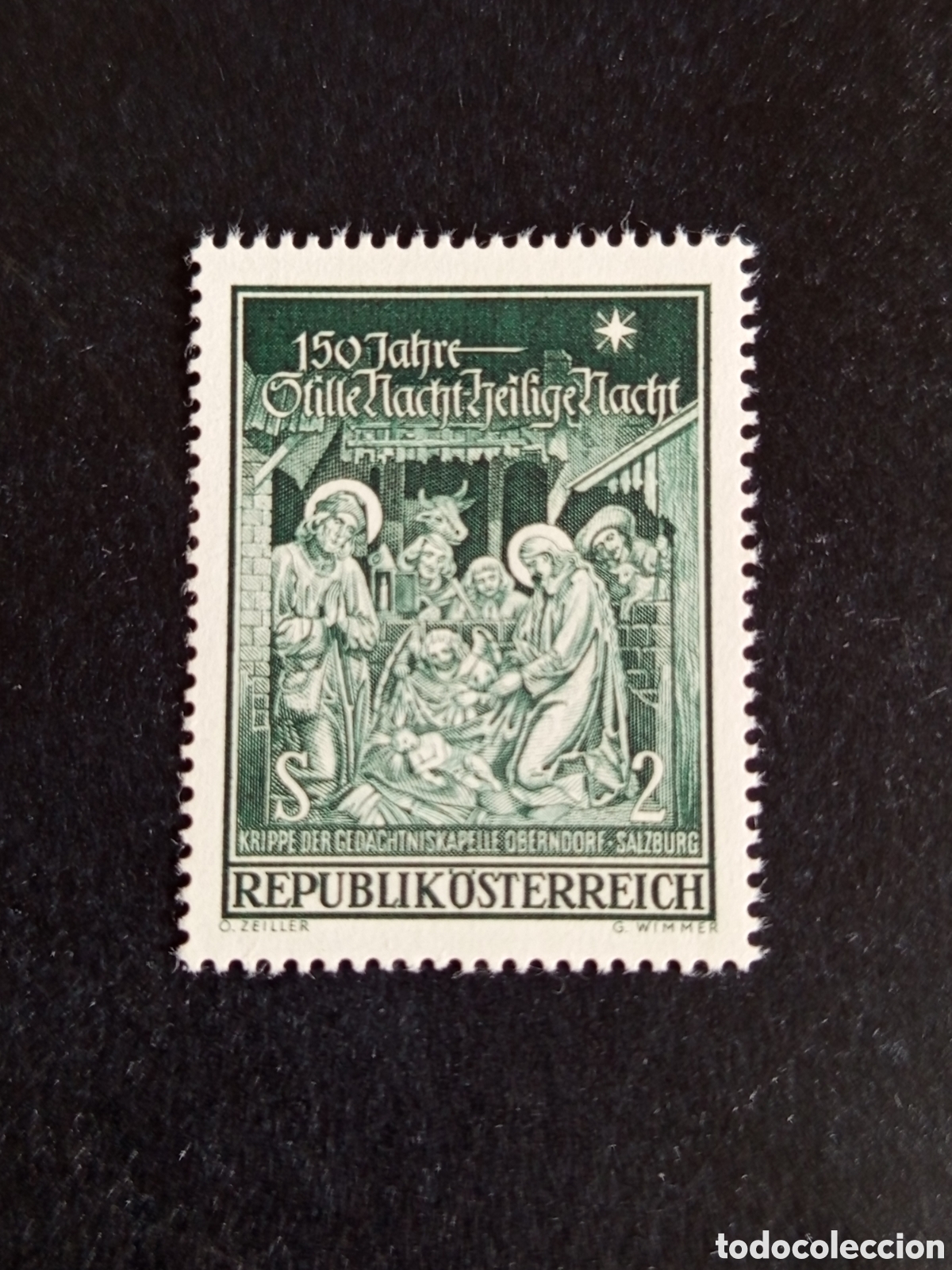 Sellos: AUSTRIA, 1968. Navidad. Nacimiento. Yvert 1107. Ver fotos. Pedido m&iacute;nimo 3 &euro;. Serie completa