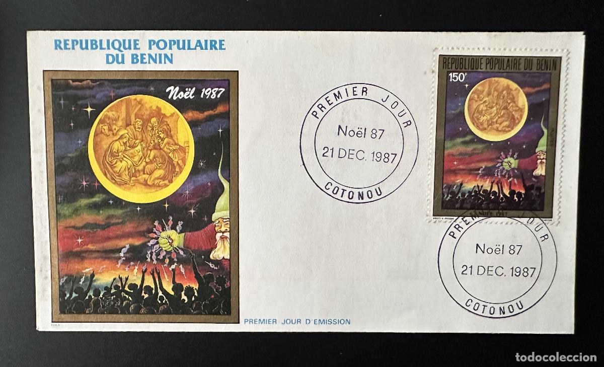 Sellos: Benin 1987 Mi. 462 FDC 1st day No&euml;l Christmas Weihnachten Natal Navidad