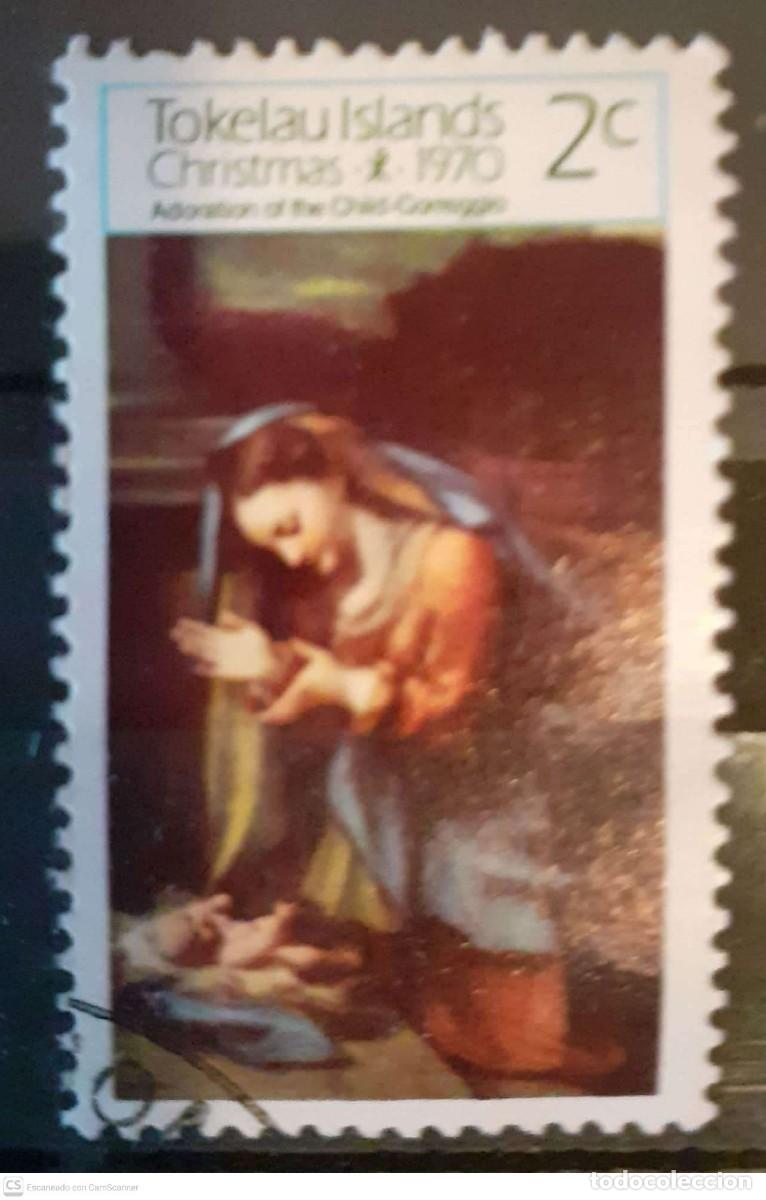 Sellos: TOKELAU n&ordm; 21&ordm; Navidad 1970