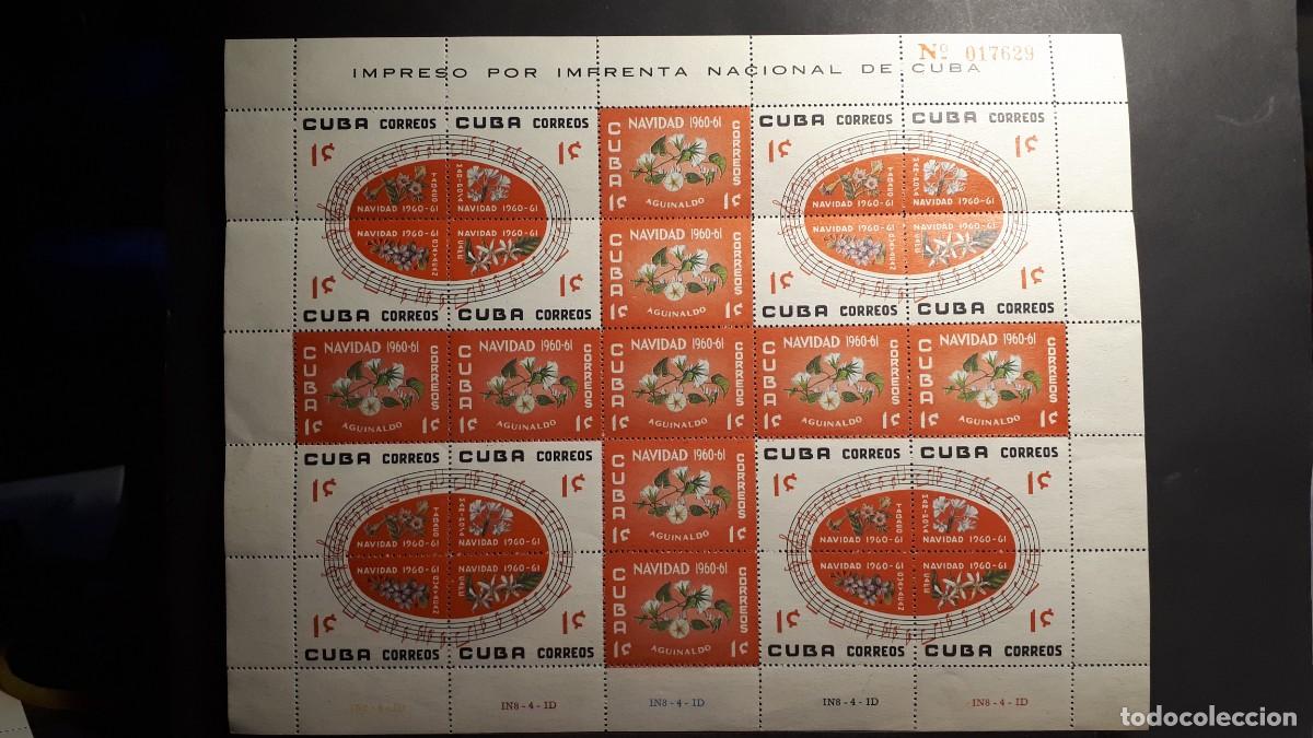 Sellos: NAVIDAD. CUBA. A&Ntilde;O 1960. **/ *. YVERT 535/49