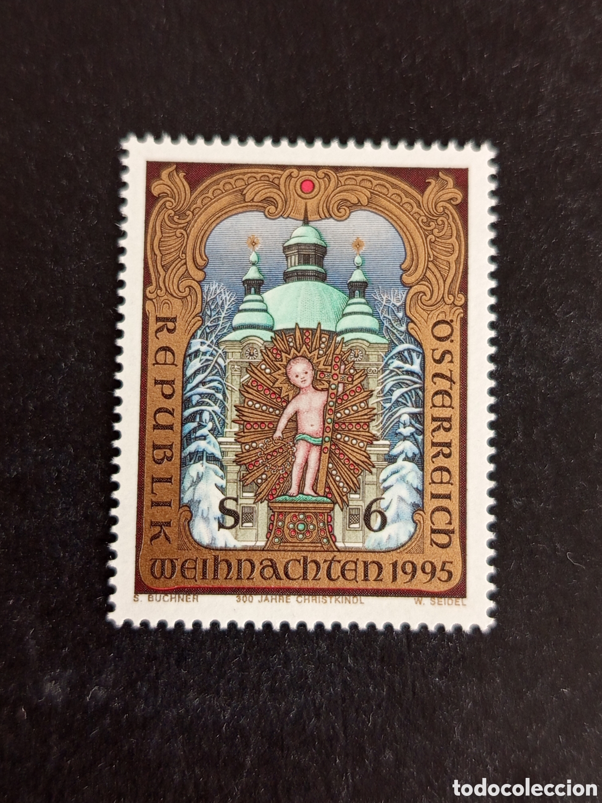 Sellos: AUSTRIA, 1995. Navidad. Ni&ntilde;o Jes&uacute;s de Christkindt. Yvert 2005. Pedido m&iacute;nimo 3 &euro;. Ver fotos.