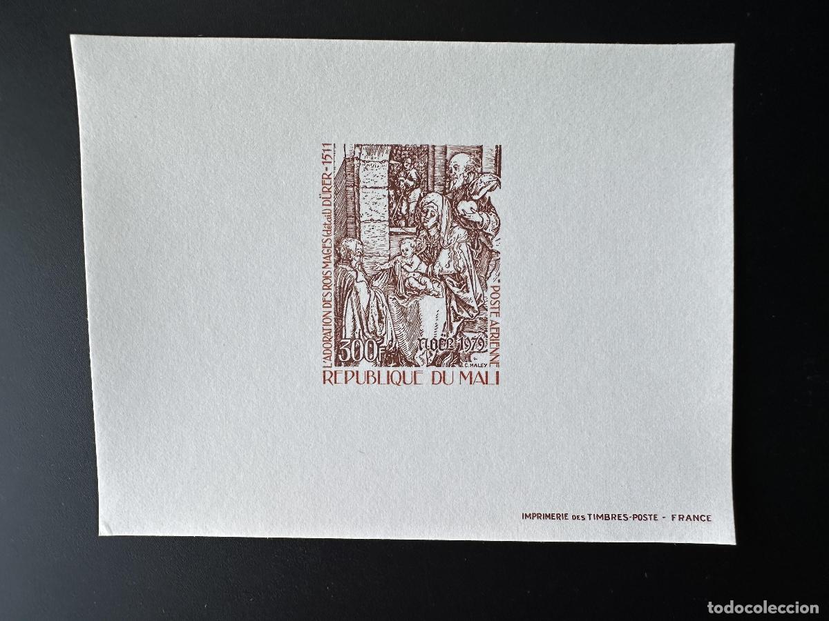 Timbres: Mali 1979 Mi. 737 prueba de lujo Durero Adoraci&oacute;n los Reyes Magos Religi&oacute;n Navidad