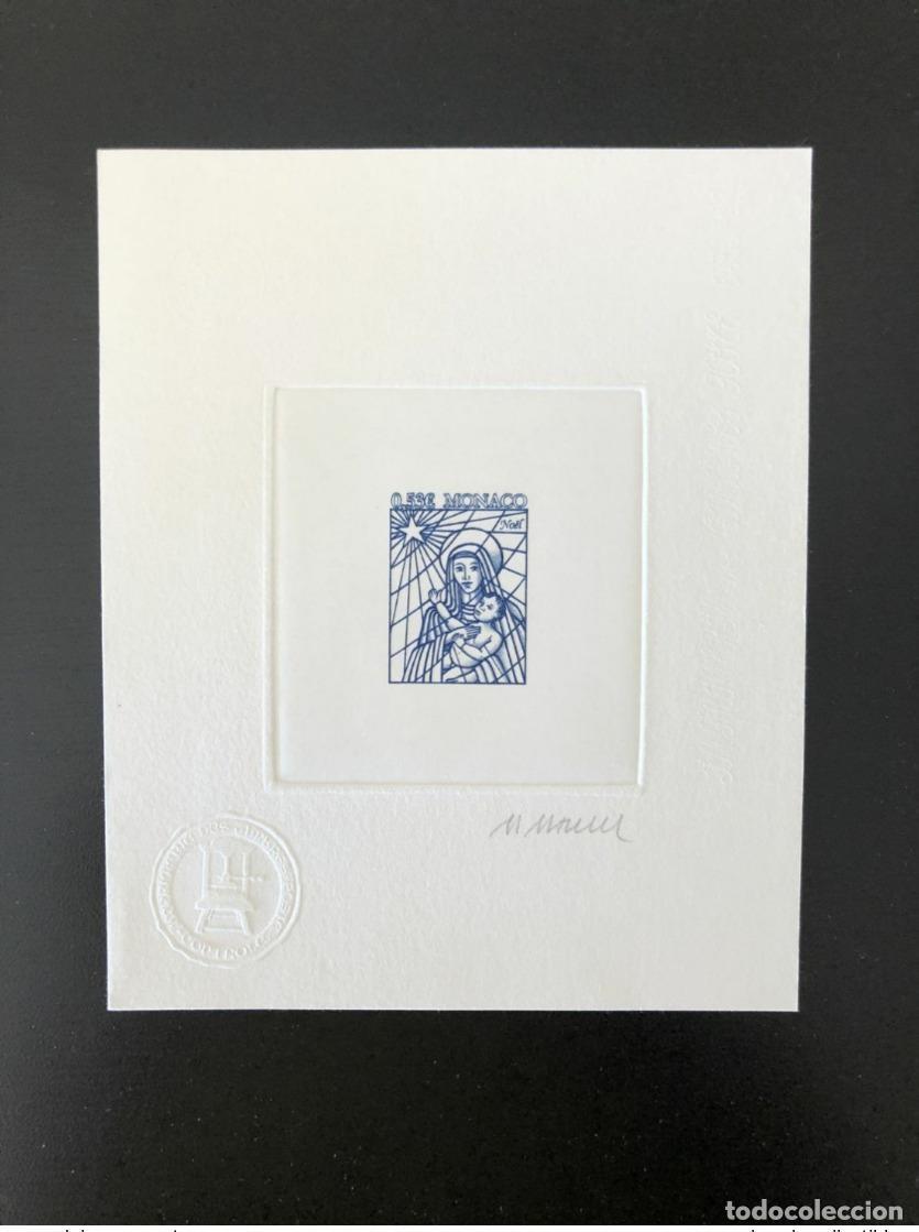 Sellos: M&oacute;naco 2006 YT 2558 Artist proof No&euml;l Christmas Weihnachten M&ouml;rck bleu