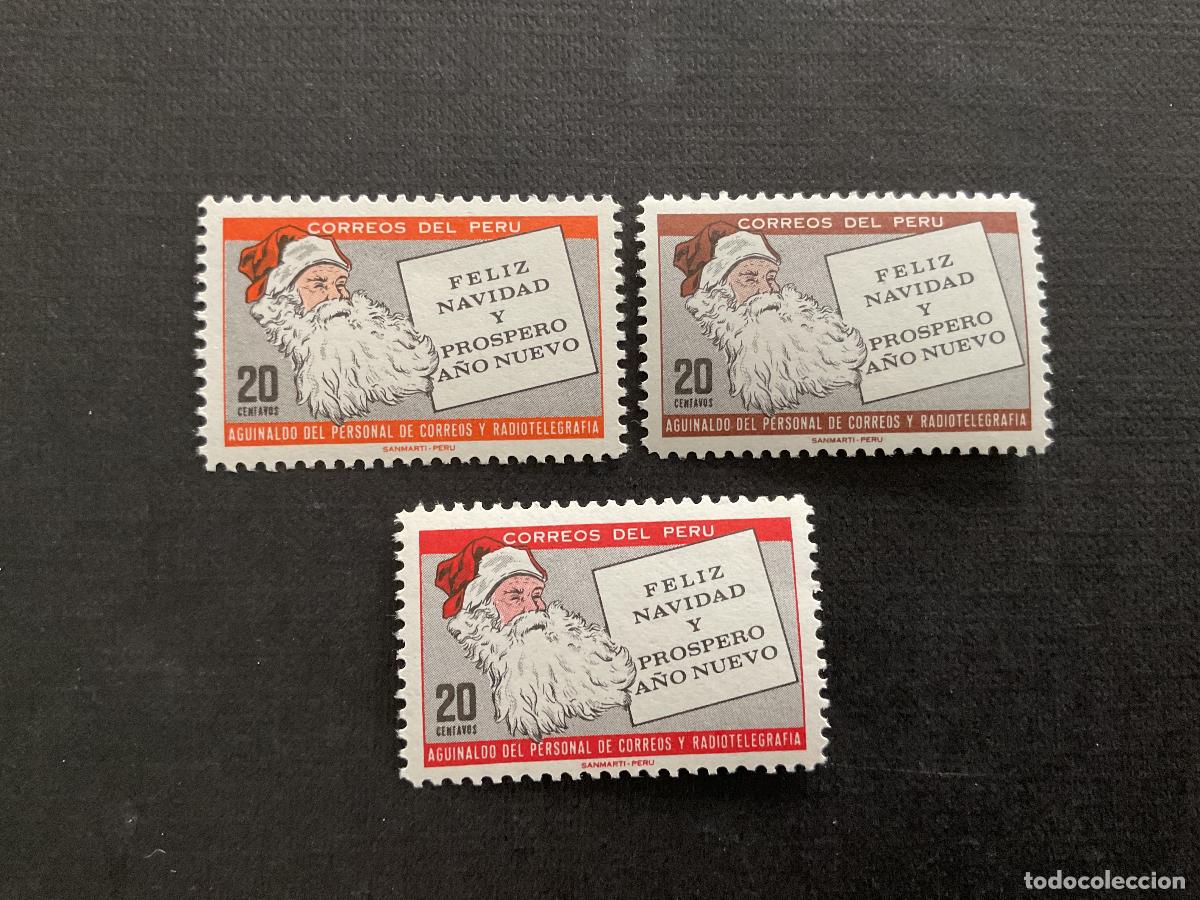 Sellos: PERU N&ordm; YVERT 510/2***A&Ntilde;O 1969. NAVIDAD
