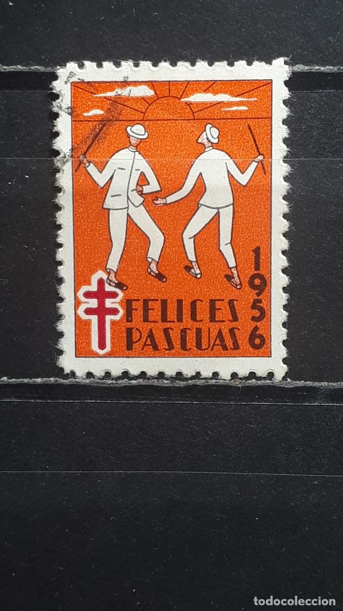 Sellos: NAVIDAD. VENEZUELA. A&Ntilde;O 1956. VI&Ntilde;ETAS