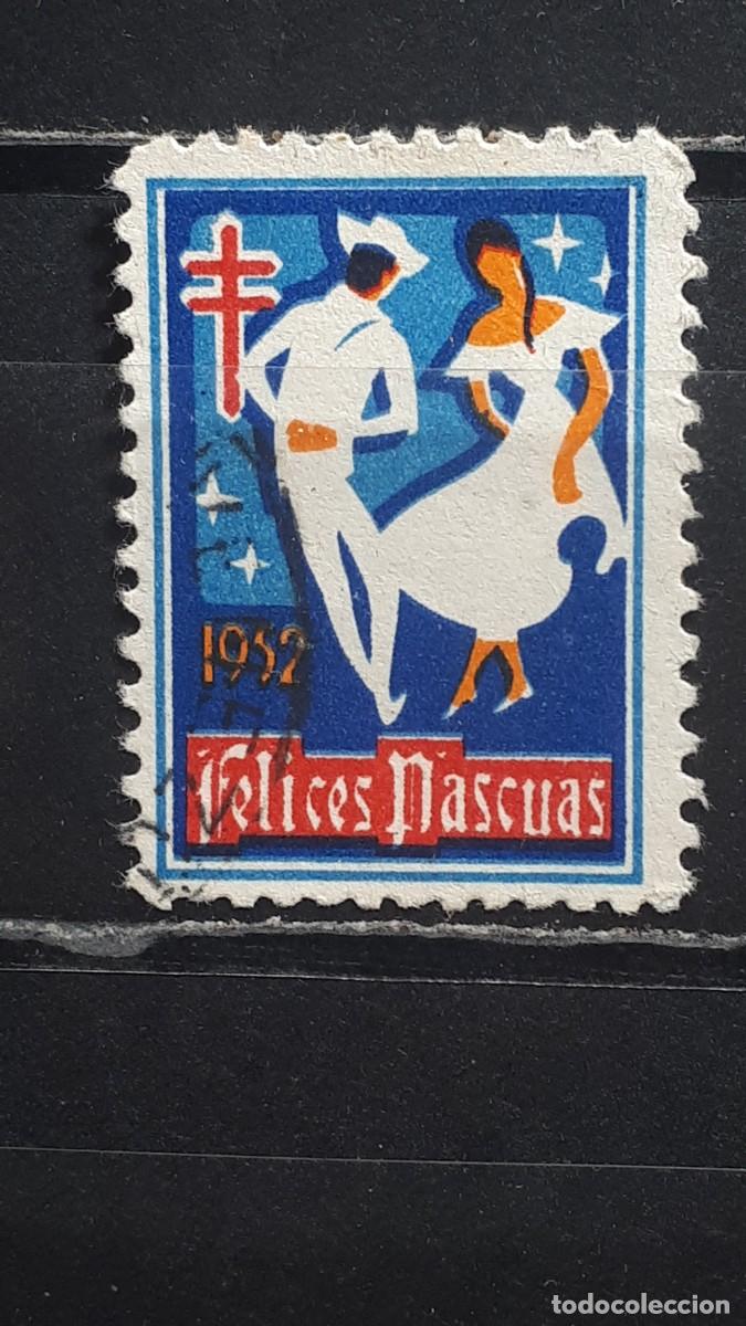 Sellos: NAVIDAD. VENEZUELA. A&Ntilde;O 1952. VI&Ntilde;ETAS
