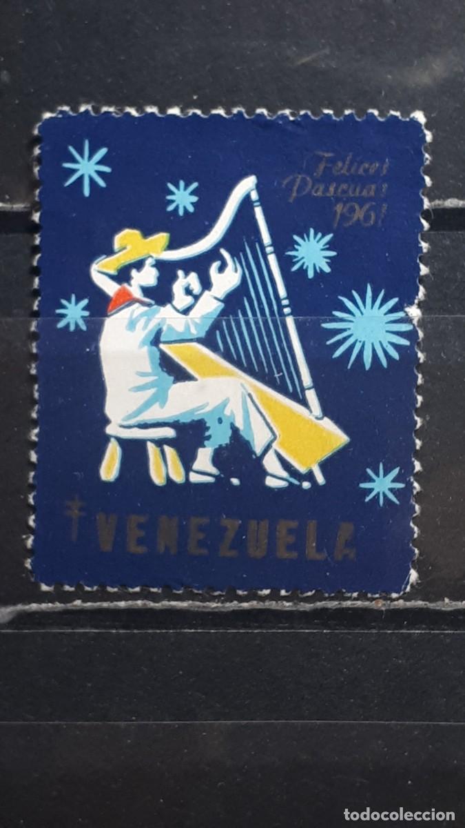 Sellos: NAVIDAD. VENEZUELA. A&Ntilde;O 1961. VI&Ntilde;ETAS