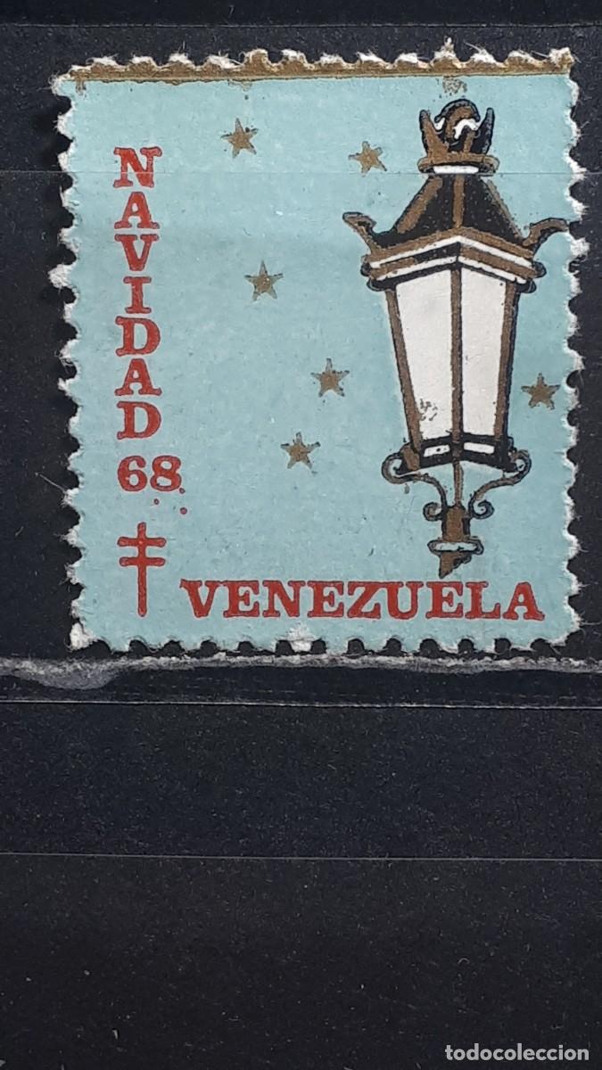 Sellos: NAVIDAD. VENEZUELA. A&Ntilde;O 1968. VI&Ntilde;ETAS