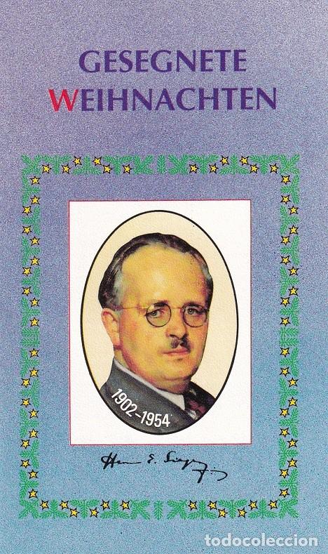 Timbres: D&iacute;ptico - Felicitaci&oacute;n navide&ntilde;a alemana / Antigua y Barbuda 1994 - Navidad / Hermann E. Sieger