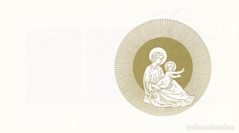 Timbres: D&iacute;ptico - Felicitaci&oacute;n navide&ntilde;a alemana / Paraguay 1971 - Navidad - Pintura - Natividad de Konrad Vo