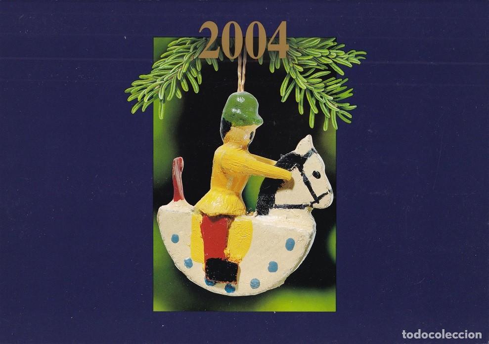 Timbres: D&iacute;ptico - Felicitaci&oacute;n navide&ntilde;a suiza / Suiza Helvetia 2004 - Navidad - HB Valores a&ntilde;os anteriores