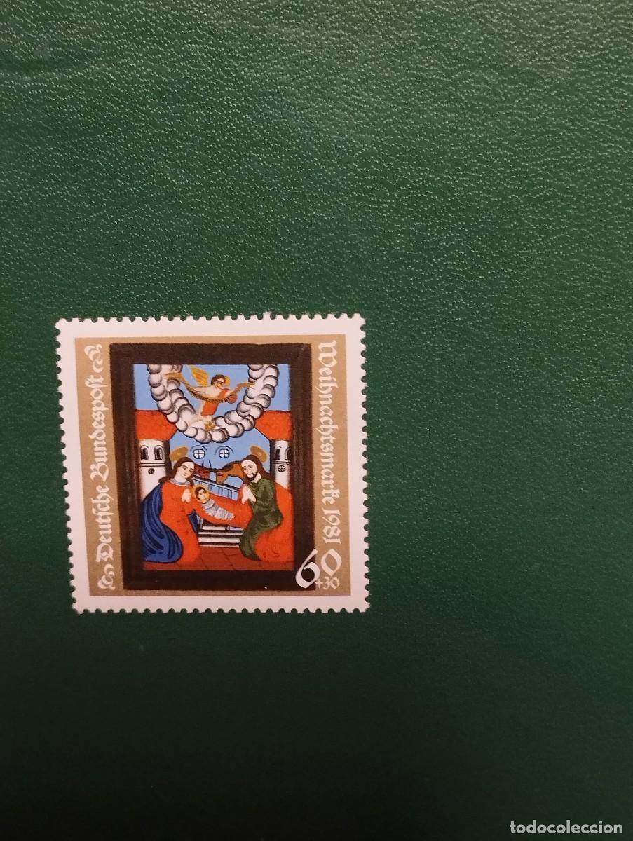 Sellos: 09.08/ Alemania Federal.1981. Navidad. Serie completa en nuevo