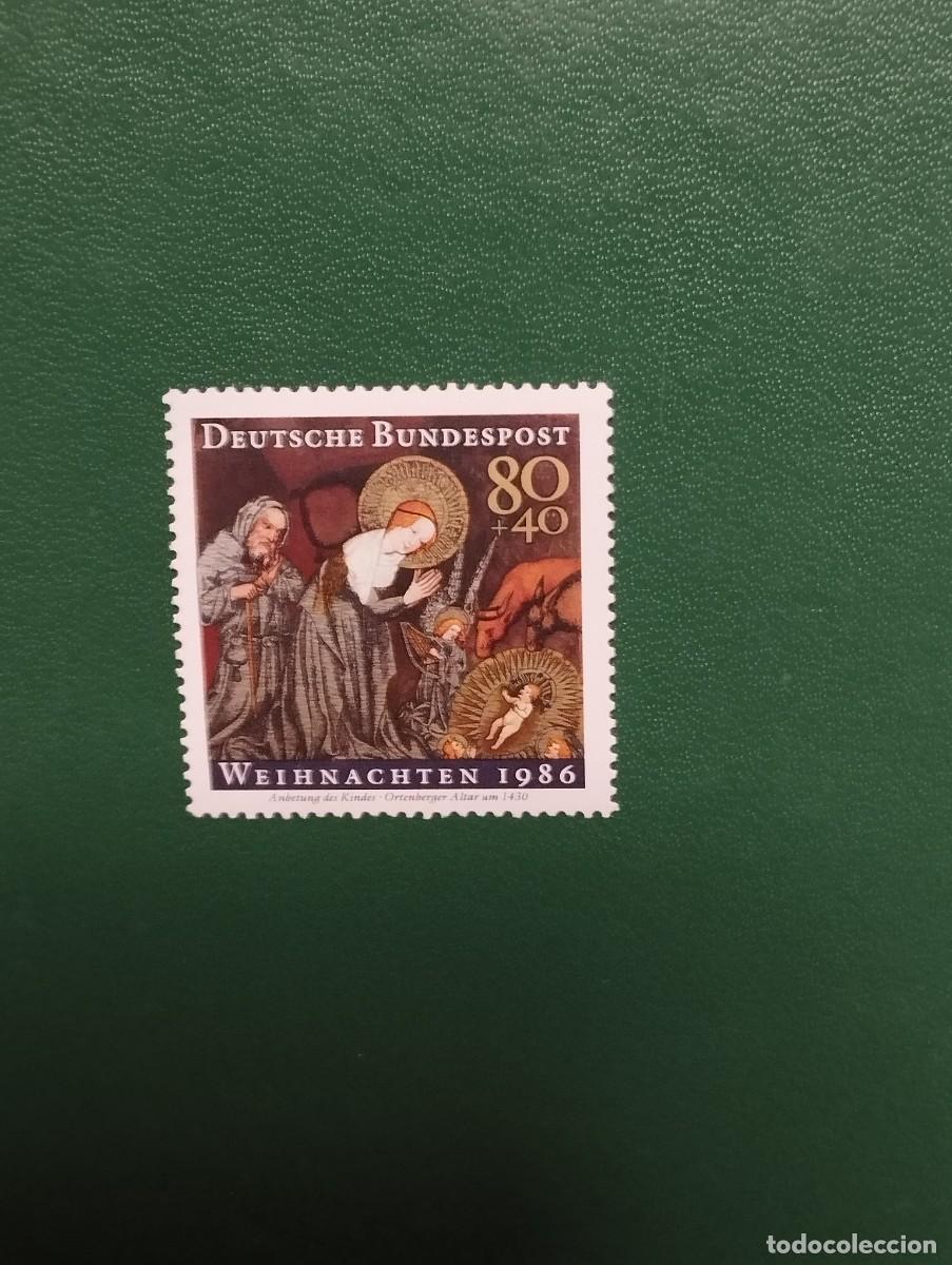 Sellos: 09.08/ Alemania Federal.1986. Navidad. Serie completa en nuevo