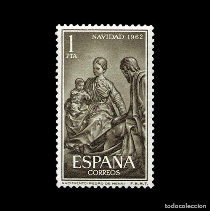 Sellos: Espa&ntilde;a 1962 | Navidad / Christmas | Ed 1478 - Yv 1145 - Mi 1372 - SG 1539 MNH **