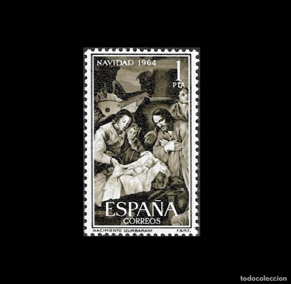 Stamps: Espa&ntilde;a 1964 | Navidad / Christmas (Zurbar&aacute;n) | Ed 1630 - Yv 1294 - Mi 1523 - SG 1691 MNH **