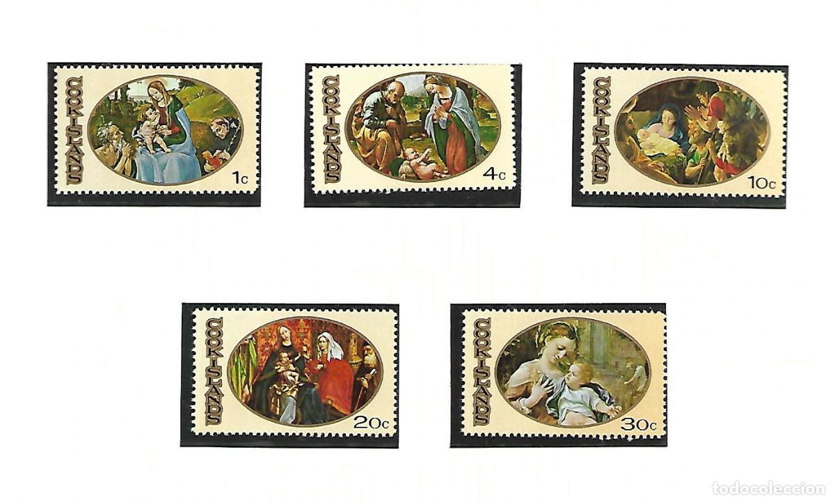 Sellos: TEMA NAVIDAD 1969 SERIE NUEVA DE LAS ISLAS COOK
