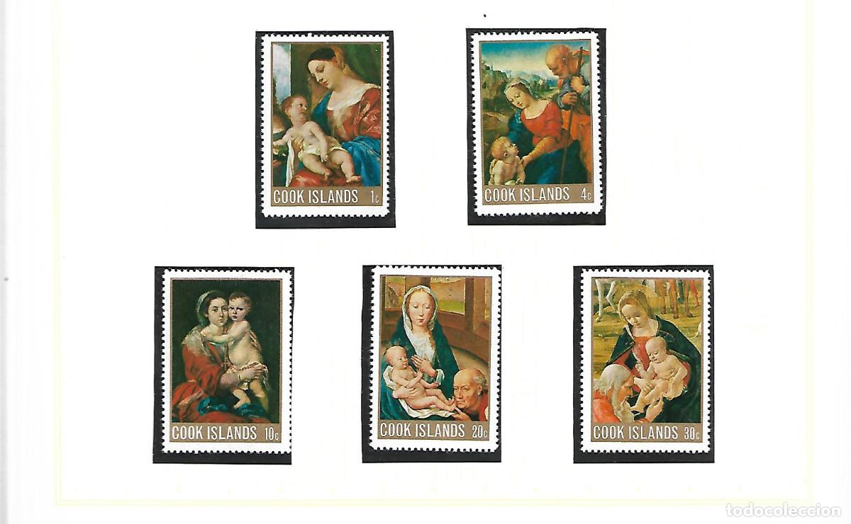Sellos: TEMA NAVIDAD 1968 SERIE NUEVA DE LAS ISLAS COOK
