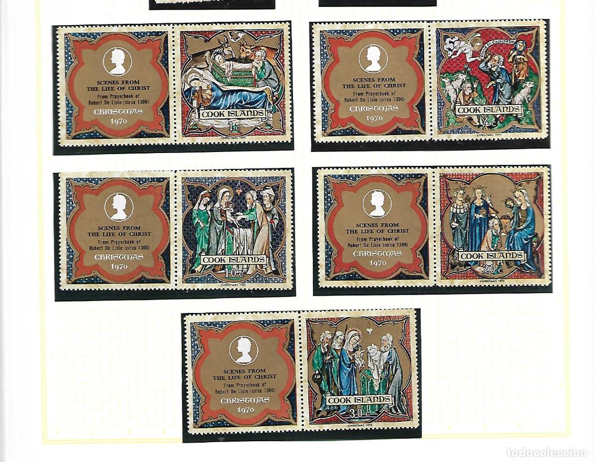 Sellos: TEMA NAVIDAD 1970 SERIE NUEVA DE LAS ISLAS COOK