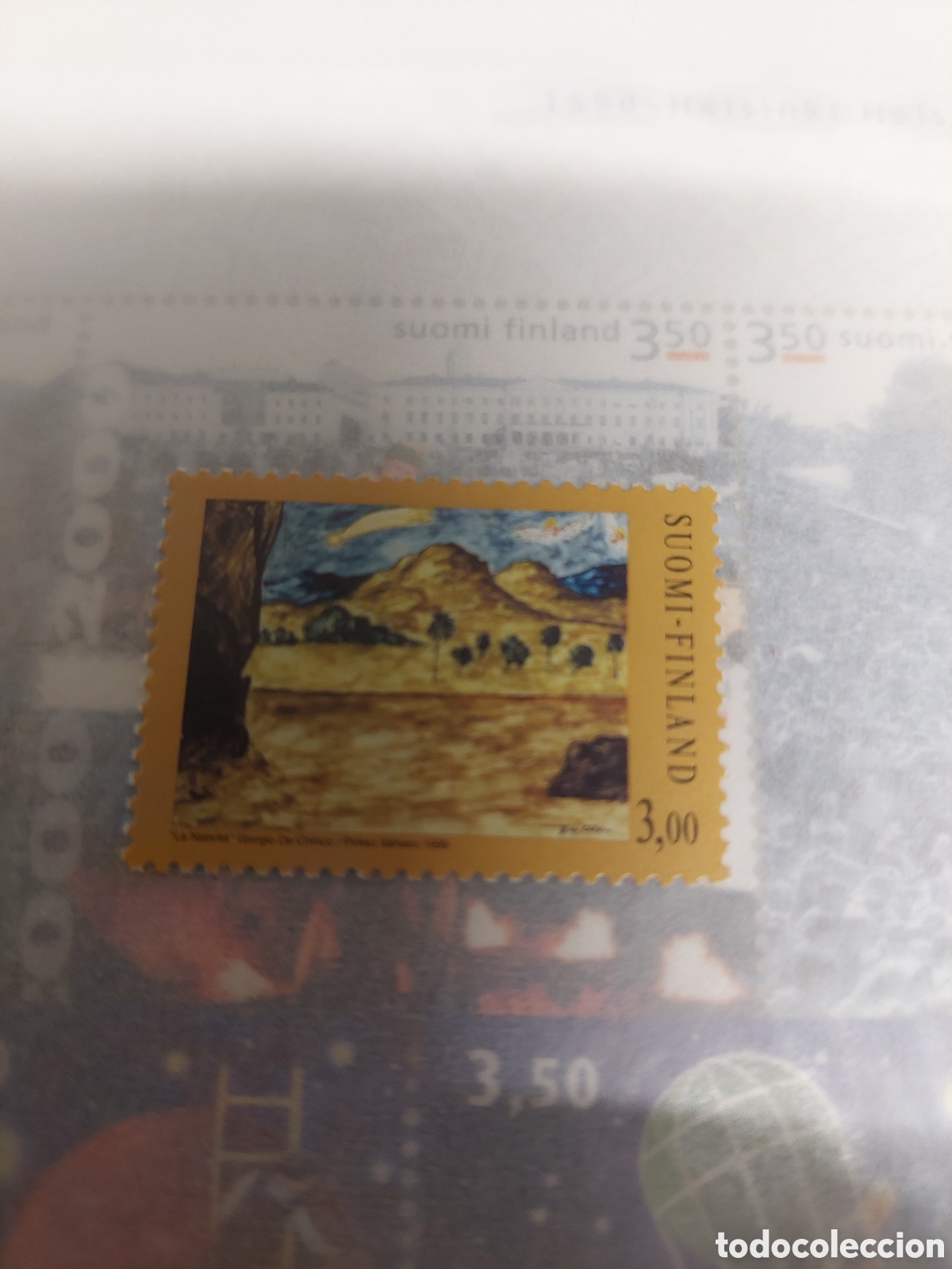 Timbres: Finlandia serie completa nuevo yvert 1999 cultural arte paisaje