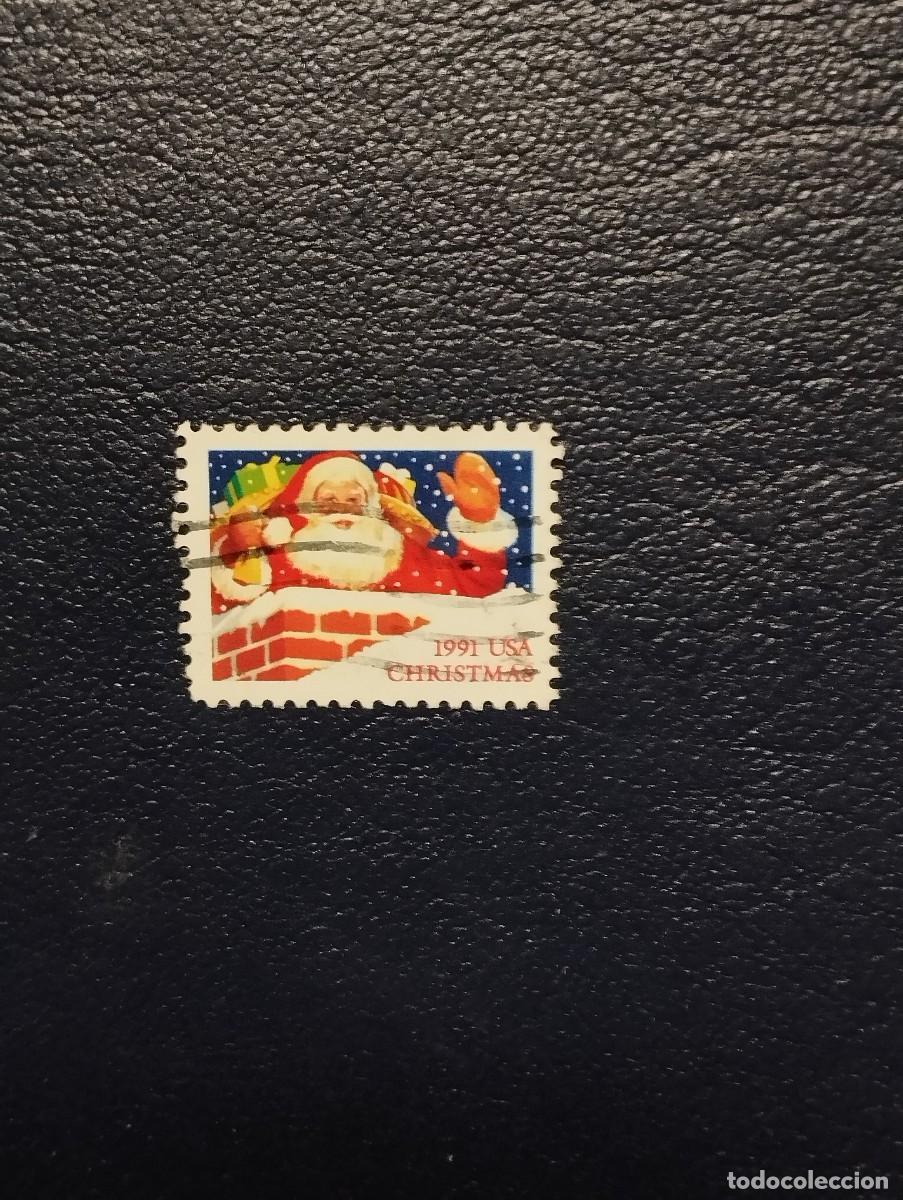 Sellos: 24.09/ Estados Unidos.1991. Navidad. Serie completa en usado
