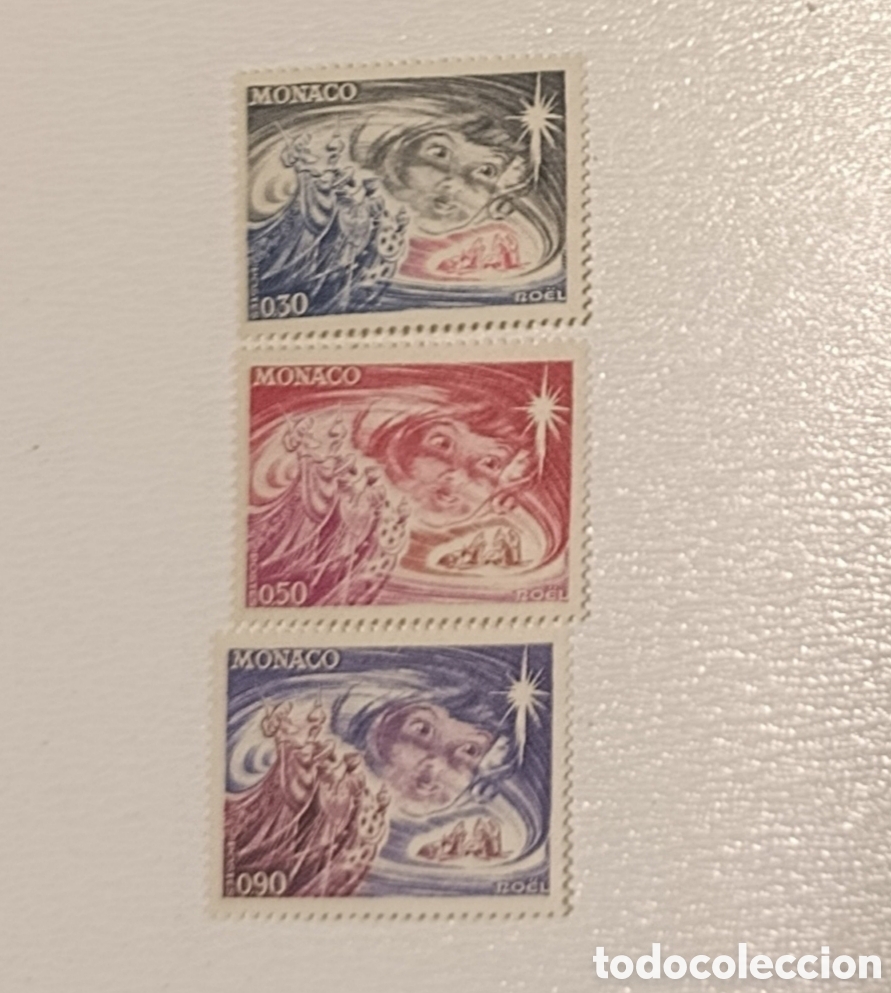 Sellos: MONACO sellos 900/02 navidad reyes magos