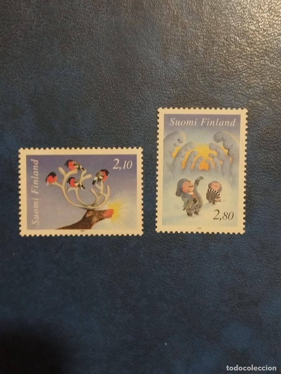Sellos: 25.09/ Finlandia.1994.Navidad. Serie completa en nuevo