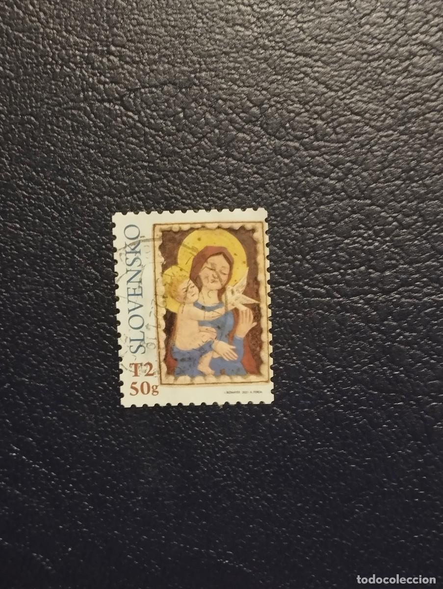 Sellos: 28.09/ Eslovenia.2021.Navidad. Tarifa nacional T2-50g.Serie completa en usado