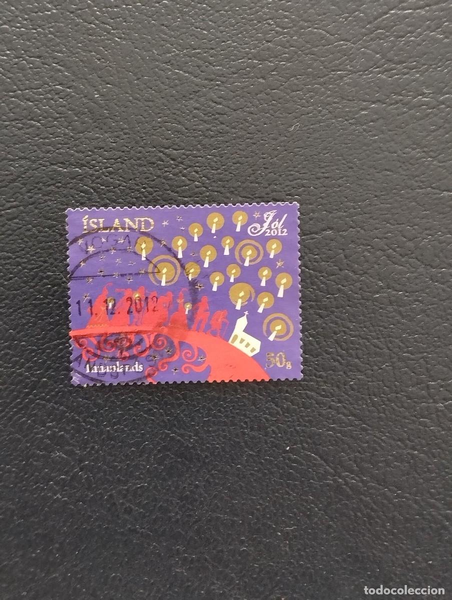 Sellos: 30.09/ Islandia.2012. Navidad. Tarifa nacional 50g.Serie completa en usado