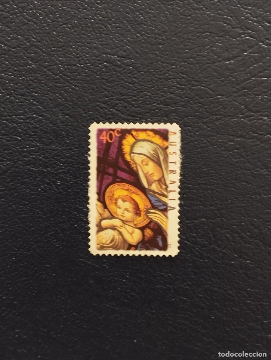 Sellos: 30.09/ Australia.1995. Navidad. Autoadhesivo. Serie completa en usado