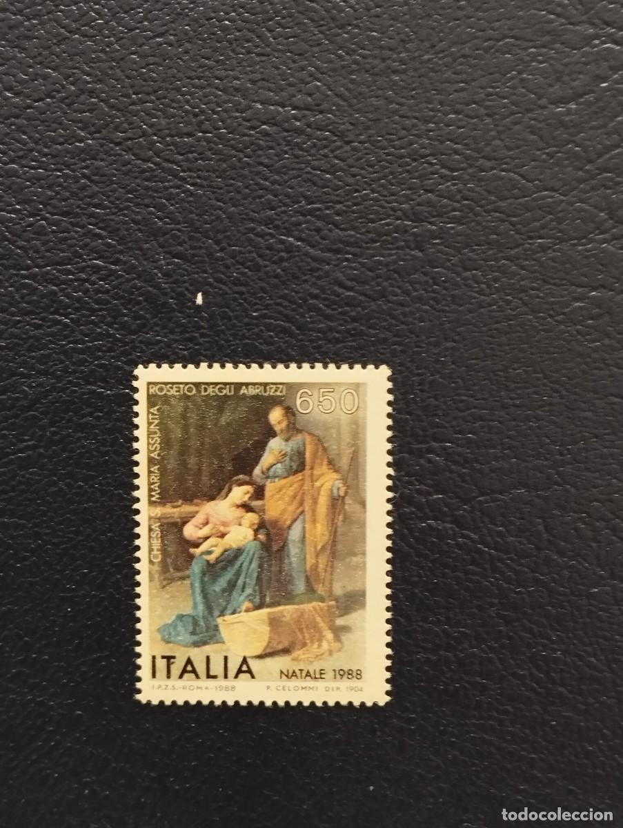 Sellos: 30.09/ Italia.1988. Navidad. Serie completa en nuevo