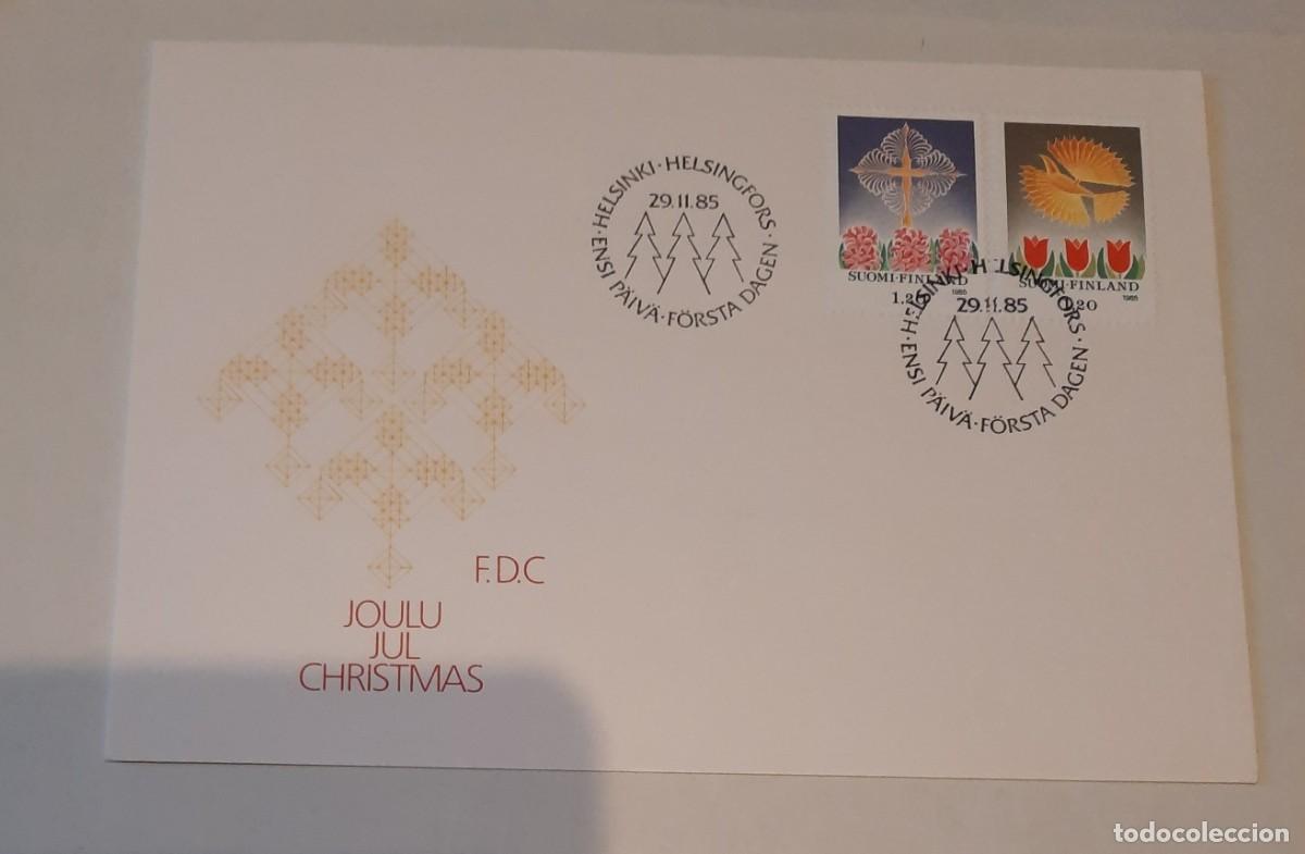 Francobolli: FDC Navidad Helsinki 29.11.85