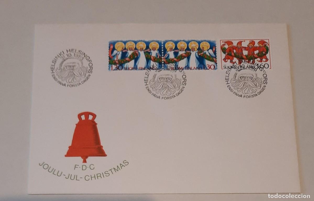 Francobolli: FDC Navidad Helsinki 31.10.1986