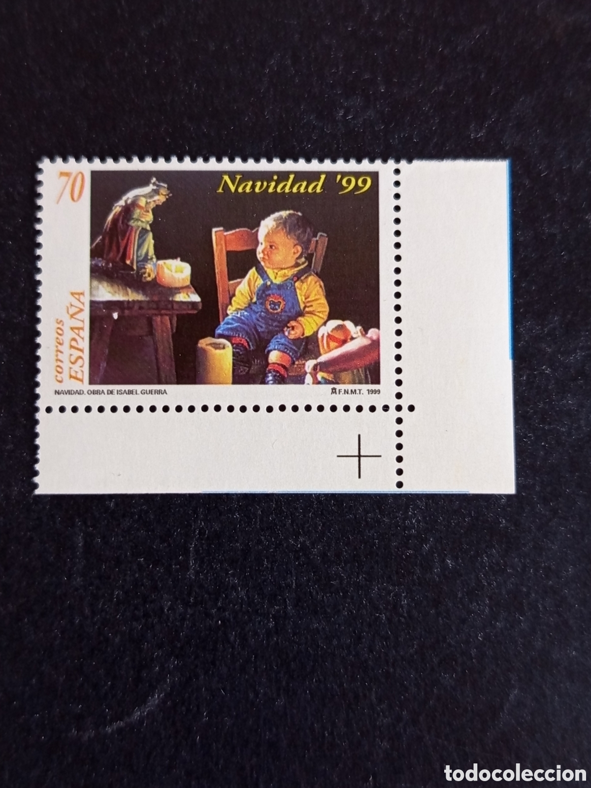 Sellos: Espa&ntilde;a, 1999. Navidad. Obra de Isabel Guerra. Nuevo. Ed. 3686. Pedido m&iacute;nimo 3 &euro;. Ver fotos.