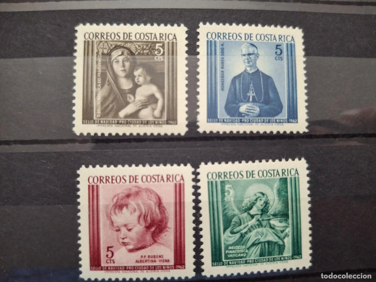 Selos: HB1646 GRANDES SERIES MUNDIALES sellos en NUEVO** COSTA RICA 256/259 navidad
