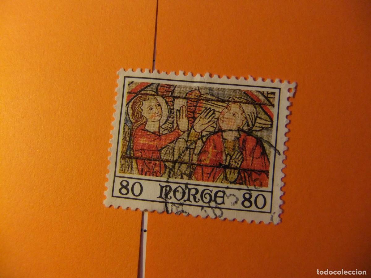 Sellos: L 47 NORUEGA NORGE 1975 / NAVIDAD / YVERT 670 FU