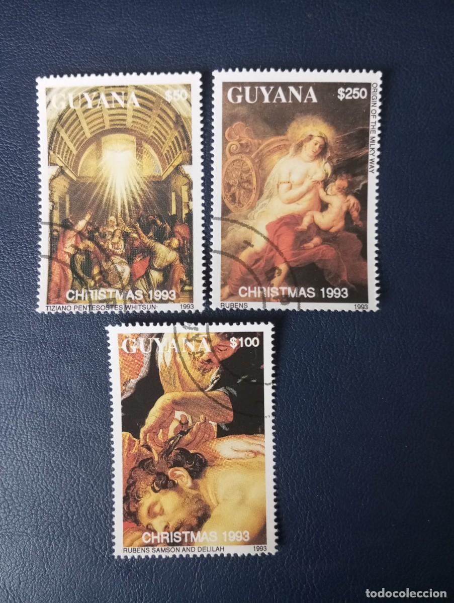 Sellos: NAVIDAD 93, SELLOS DE GUYANA - Foto 1