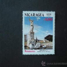 Sellos: NICARAGUA 1983 AEREO IVERT 1019 *** MONUMENTO HISTÓRICO A RUBEN DARIO EN MANAGUA . Lote 35268954