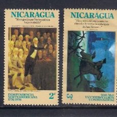 Sellos: INDEPEND. NORTEAMERICANA. NICARAGUA. SELLOS AÑO 1975. Lote 57762828