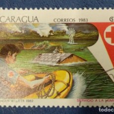Sellos: NICARAGUA 1983. CRUZ ROJA. YT:NI 1268,. Lote 293522778