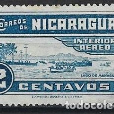 Sellos: NICARAGUA 1939 -TURISMO ( AÉREO NACIONAL ) - 2400