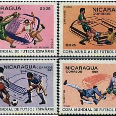 Sellos: 723916 HINGED NICARAGUA 1981 COPA DEL MUNDO DE FUTBOL. ESPAÑA-82