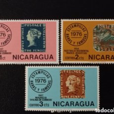 Sellos: LOTE SELLOS NUEVOS NICARAGUA 1976