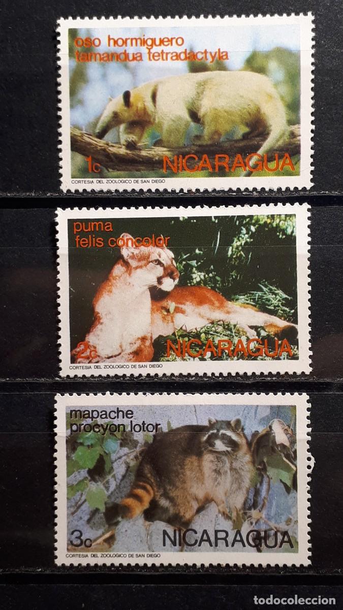 Sellos: NICARAGUA. A&Ntilde;O 1974. **. YVERT 975/7