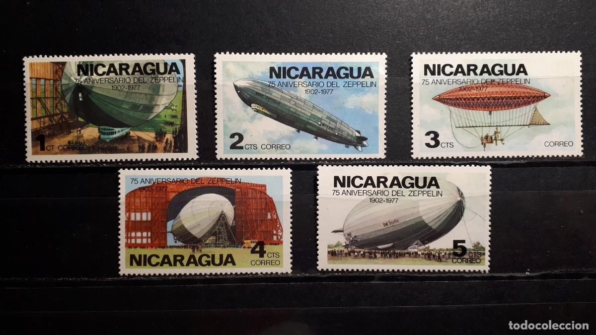 Sellos: NICARAGUA. A&Ntilde;O 1977. **. YVERT 1064/8