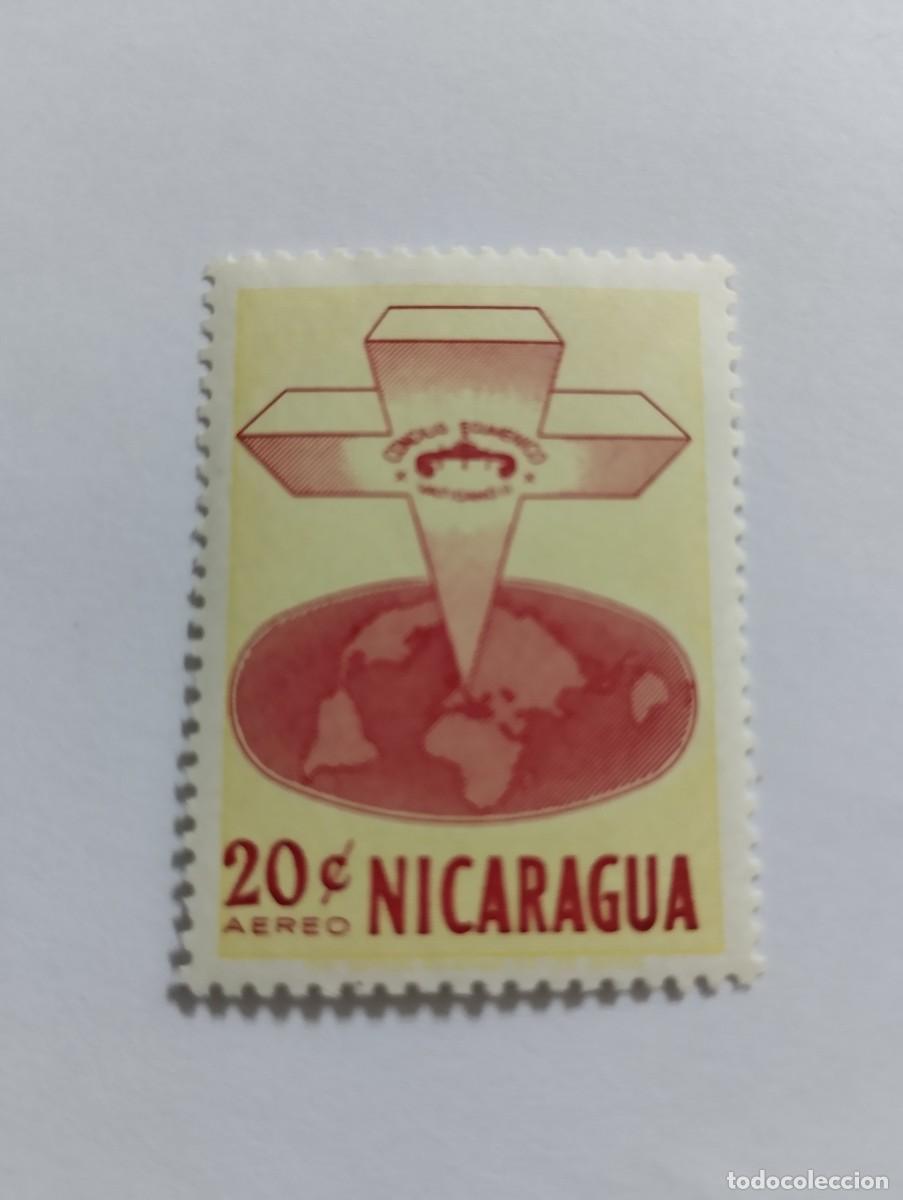 Sellos: SELLOS NICARAGUA, A&Ntilde;O 1963, NUEVO**MNH, CONCILIO ECUM&Eacute;NICO VATICANO II. SERIE COMPLETA.