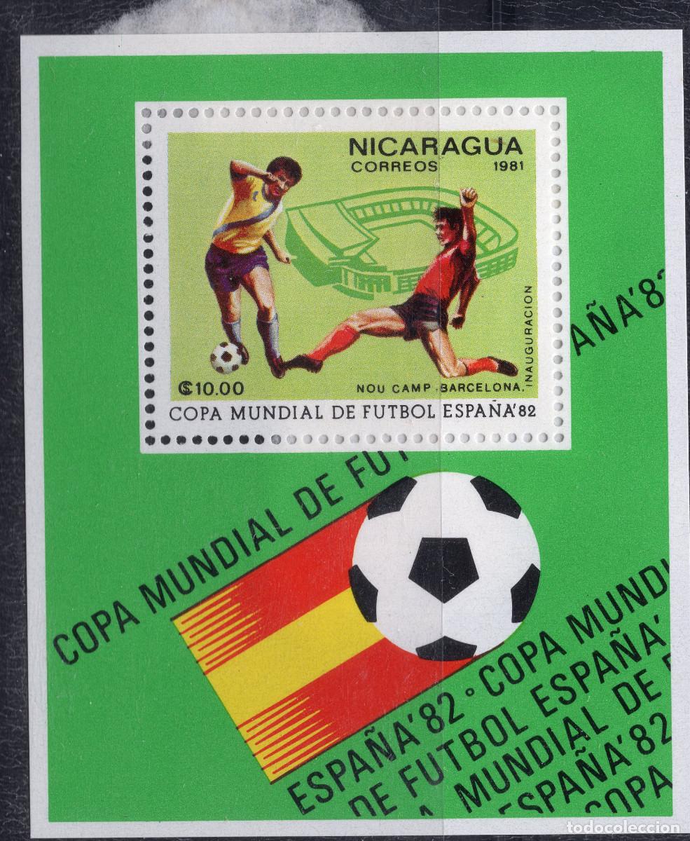 Sellos: NICARAGUA 1981 STAMP MICHEL NI BL138