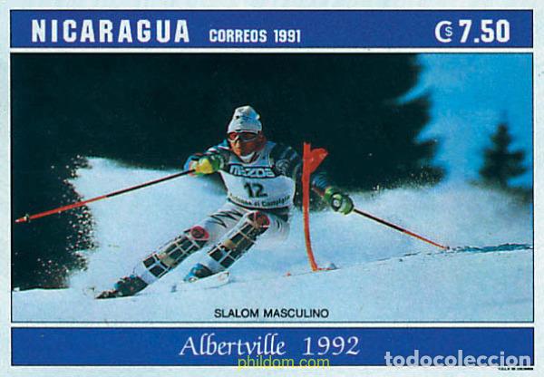 Stamps: 71419 MNH NICARAGUA 1992 16 JUEGOS OLIMPICOS INVIERNO ALBERTVILLE 1992