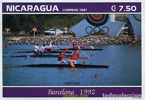 Stamps: 50444 MNH NICARAGUA 1992 25 JUEGOS OLIMPICOS VERANO BARCELONA 1992